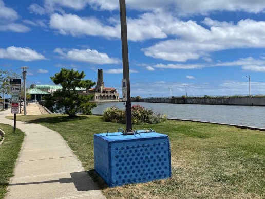 Lake Avenue Light Pole BaseBeautification